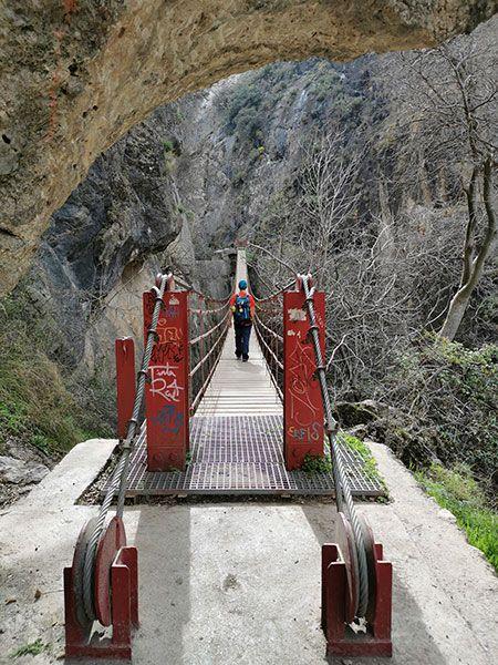 Puente de los Cahorros de Monachil