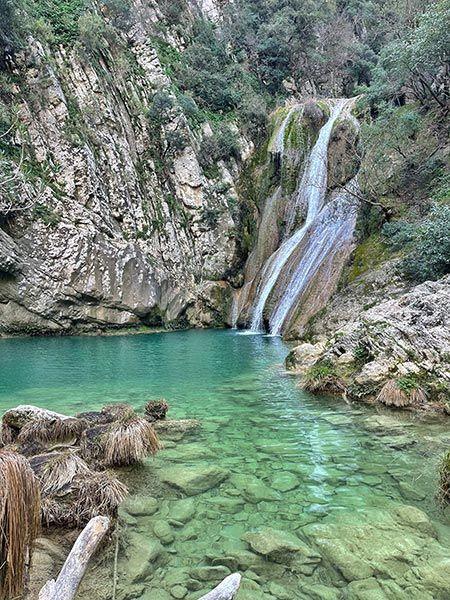 Cascadas de Polylimnio