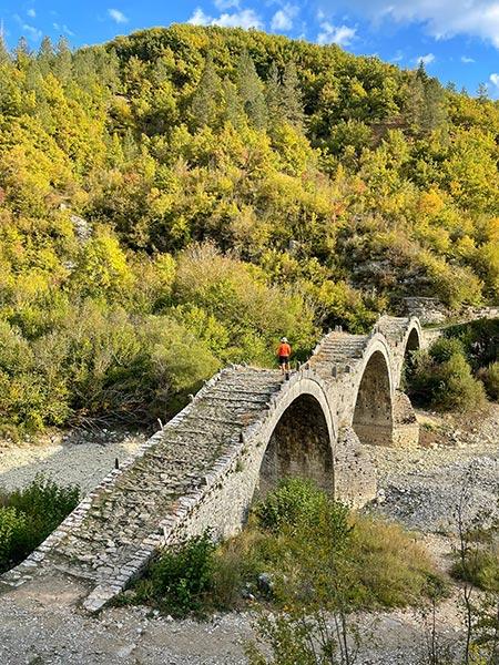Plakidas (Kalogeriko) Bridge, Parque Nacional de Pindos, Vikos