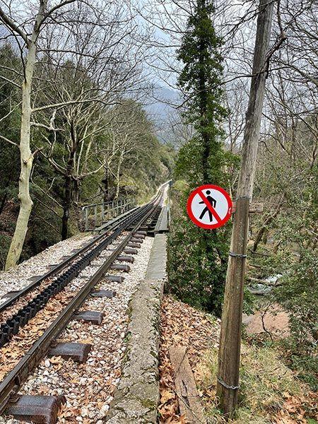 Puente con pasarela y barandilla, Diakopto - Kalavrita, Kalavryta