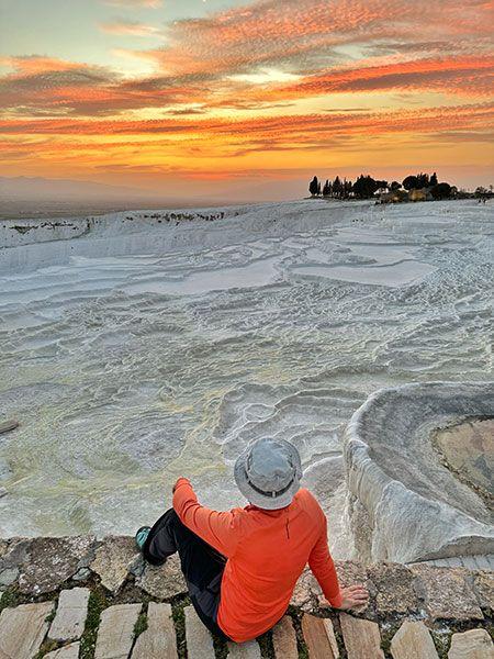Atardecer en Pamukkale