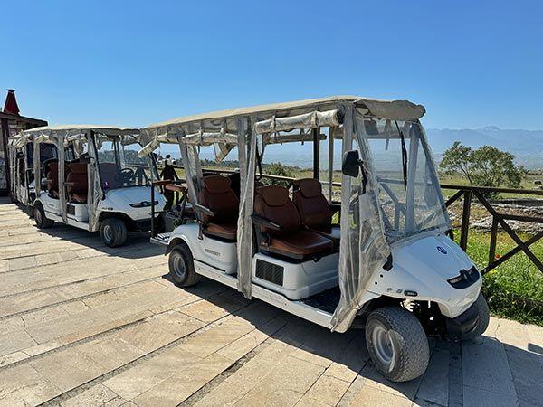 Carritos de golf, Pamukkale