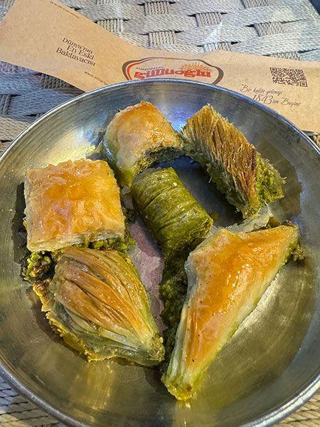 Baklava en Gaziantep