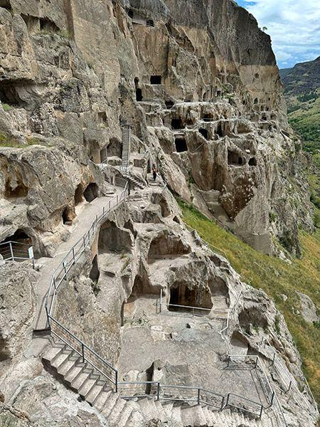 Ciudad cueva de Vardzia