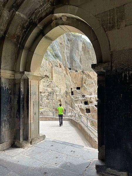 Vistas desde el campanario de Vardzia