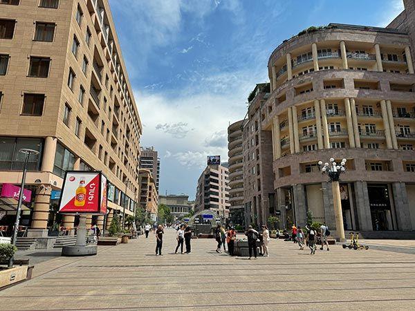 Northern Avenue, la avenida ideal para ir de compras en Ereván