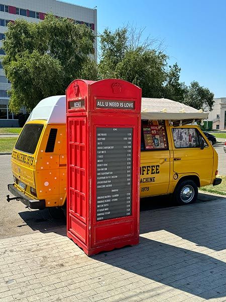 Coffee truck en Astracán
