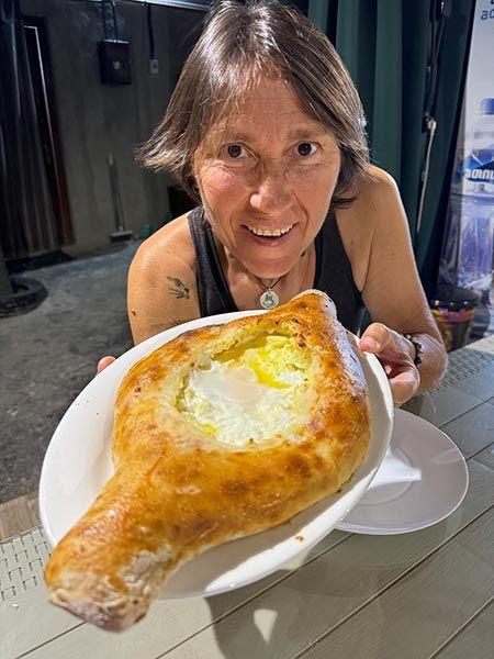Khachapuri, probando la gastronomía georgiana