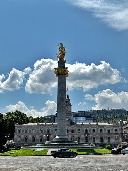 Liberty Square, Tbilisi.