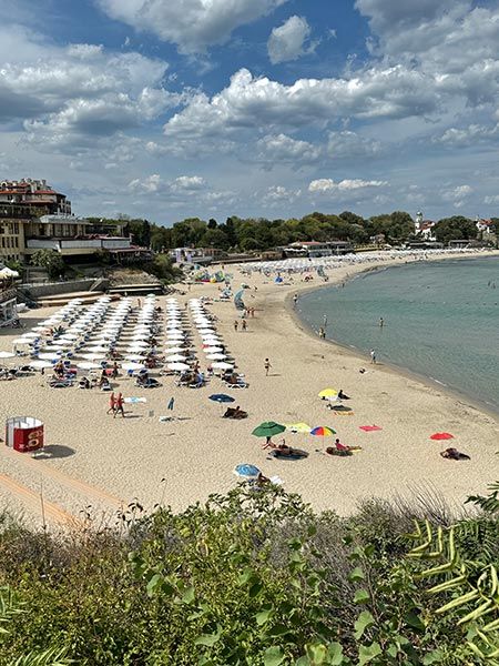 Playa central de Sozopol