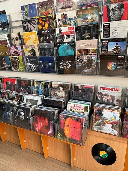 Tienda de discos en Sozopol