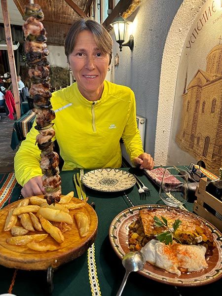 Comida en Manastirska Magrenitsa