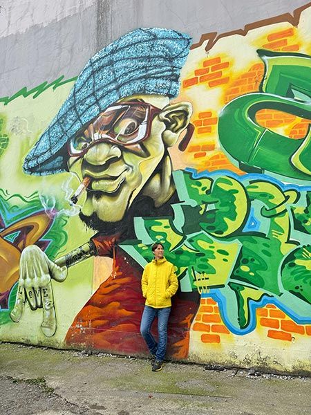 Disfruta de los grafitis de Sofía