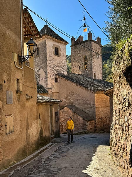 Casco antiguo de Mura, pequeño pueblo medieval