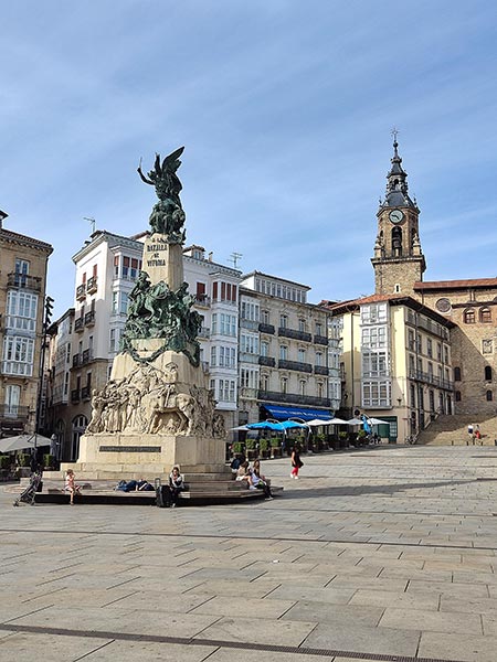 Plaza de la Virgen Blanca, Vitoria 