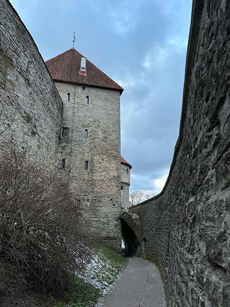 Torres medievales de Tallin.