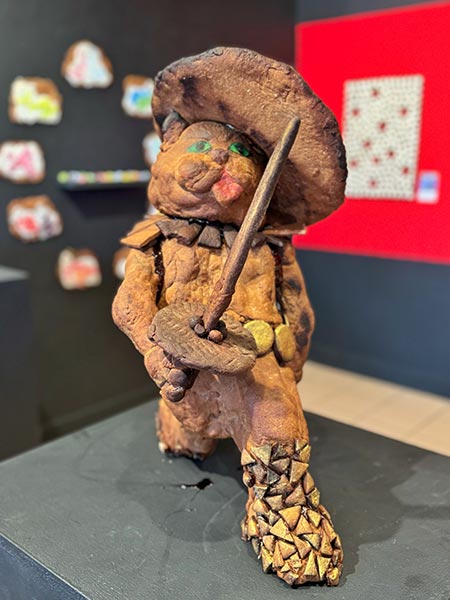 Piparkoogimaania, una exposición que solo se puede ver en navidad, de figuras de pan de jengibre