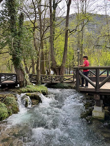 Cascada del río Vrelo