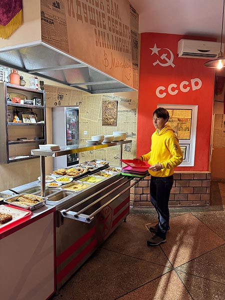 Comer en Tiraspol