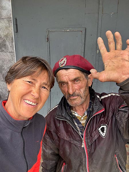 Selfie con un gagauzo