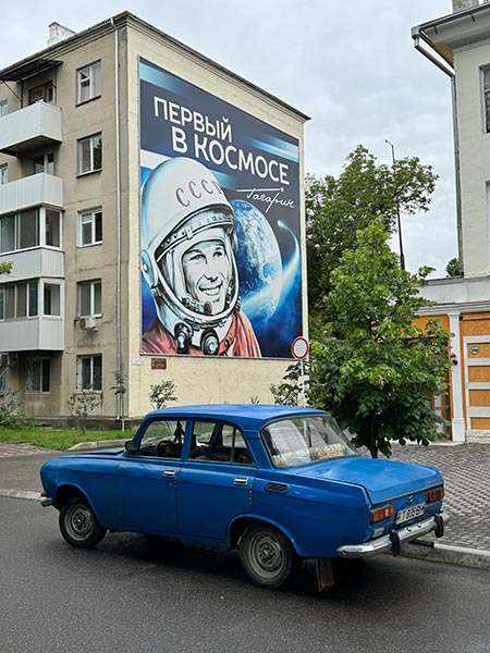 Mural de Yuri Gagarin