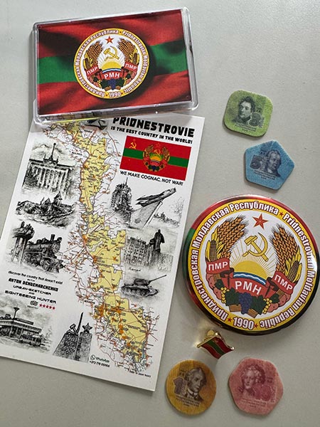 Souvenirs en Transnistria