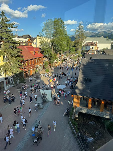 Calle Krupowki, Zakopane