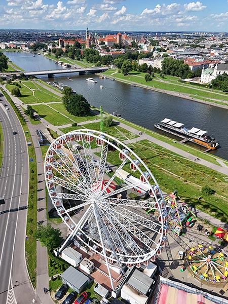 Río Vístula y Cracow Eye