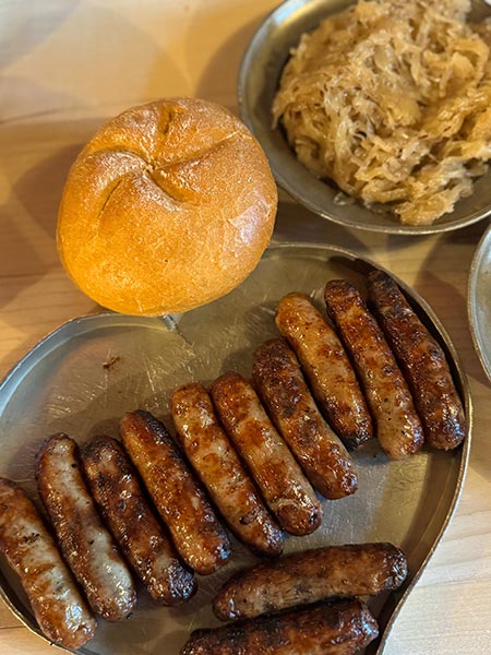 Nürnberger Rostbratwurst