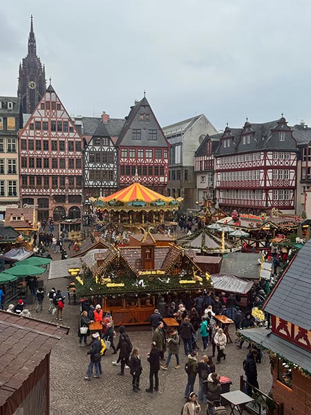 Mercado navideño de Frankfurt Römerberg