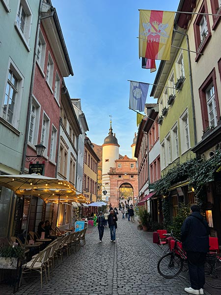 Calles del casco histórico de Heidelberg