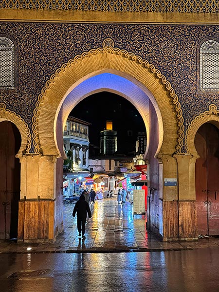 Puerta Azul